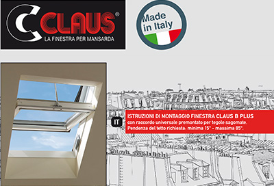 Finestra Claus Plus - Istruzioni montaggio